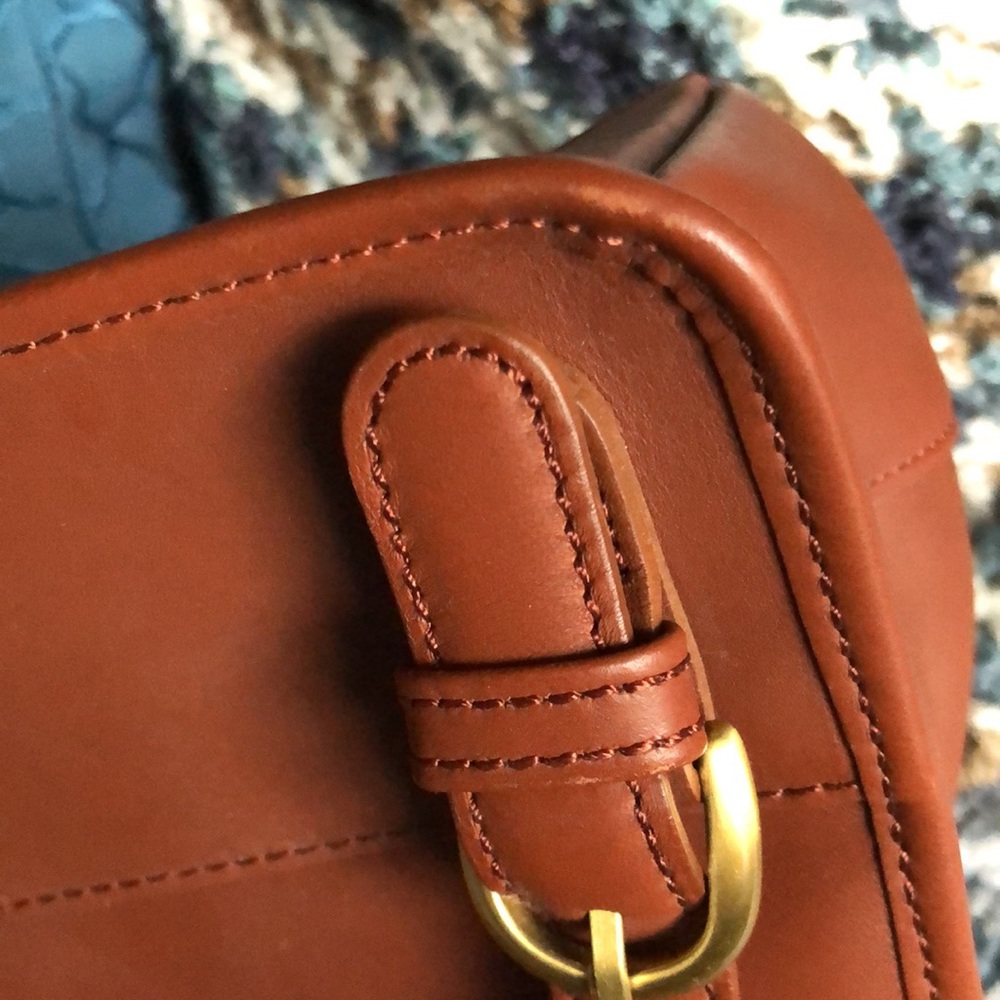 PreOwned Small Backpack Deep Tan - Picture 10 of 12